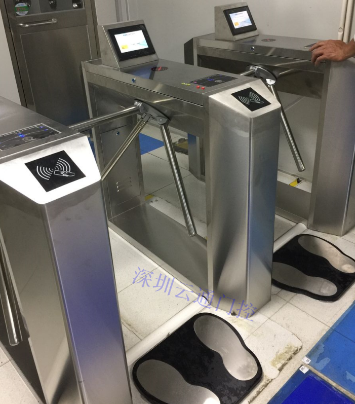 ESD防靜電三輥閘，帶顯示屏
